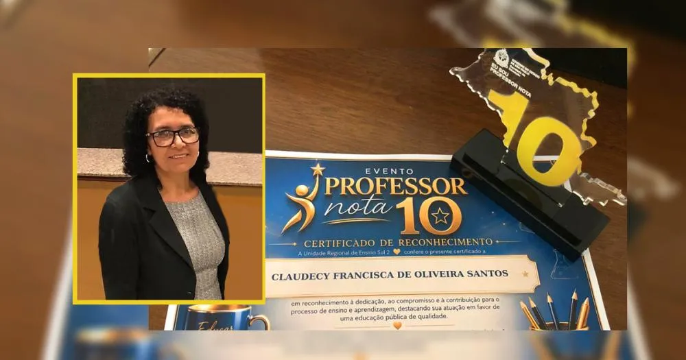 Ibotiramense que cresceu na zona rural conquista o Prêmio Professor Nota 10 em São Paulo